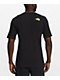 The North Face Coordinates Black & Neon T-Shirt - Thumbnail image 2 of 2