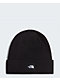The North Face Dock Worker Recycled Black Beanie - Thumbnail image 1 of 2