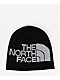 The North Face Highline Black & White Reversible Skully Beanie - Thumbnail image 1 of 2