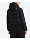 The North Face Hydrenalite™ Down Black Puffer Hoodie - Thumbnail image 2 of 4