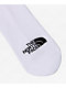 The North Face Multisport White 3 Pack No Show Socks - Thumbnail image 2 of 2