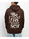 Theo Von Be Good To Yourself Brown Hoodie - Thumbnail image 1 of 4