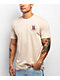 Theo Von Out Of Gas Tan T-Shirt - Thumbnail image 2 of 3