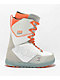 ThirtyTwo Lashed Zeb Powell White & Orange Snowboard Boots 2023 - Thumbnail image 3 of 4