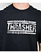 Thrasher Chrome Genuine Magazine Black T-Shirt - Thumbnail image 2 of 2