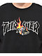 Thrasher Cop Car Black T-Shirt
