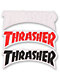 Thrasher Die Cut Logo Assorted Sticker