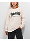 Thrasher Flame Beige Crewneck Sweatshirt - Thumbnail image 1 of 2