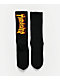 Thrasher Flame Black Crew Socks - Thumbnail image 2 of 2
