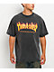 Thrasher Flame Black Wash T-Shirt - Thumbnail image 1 of 2