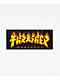 Thrasher Godzilla Flame Sticker