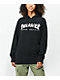 Thrasher Godzilla Sudadera negra con capucha