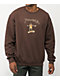 Thrasher Gonz Logo sudadera marrón de cuello redondo