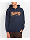 Thrasher Inferno Navy Hoodie - Thumbnail image 1 of 3