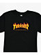 Thrasher Kids Flame Black T-Shirt - Thumbnail image 2 of 2
