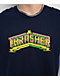 Thrasher Luchadora Navy T-Shirt - Thumbnail image 2 of 2