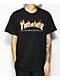 Thrasher Mag Flame Black T-Shirt