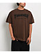Thrasher Mag Logo Brown T-Shirt - Thumbnail image 1 of 2