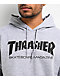 Thrasher Mag Logo Grey Hoodie - Thumbnail image 3 of 3