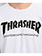 Thrasher Mag Logo White T-Shirt - Thumbnail image 2 of 2