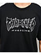 Thrasher Metal Black T-Shirt - Thumbnail image 2 of 2