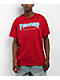 Thrasher Outline Red T-Shirt - Thumbnail image 1 of 2