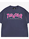 Thrasher Parra Mag Navy T-Shirt - Thumbnail image 2 of 2