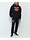 Thrasher Roja Sudadera con capucha negra