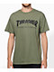 Thrasher Skate Mag Army Green T-Shirt