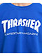 Thrasher Skate Mag Blue Crewneck Sweatshirt - Thumbnail image 2 of 2