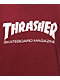Thrasher Skate Mag Burgundy T-Shirt