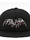 Thrasher Sky Rat Neckface Black Snapback Hat - Thumbnail image 3 of 3