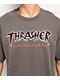 Thrasher Slash Charcoal T-Shirt - Thumbnail image 2 of 2