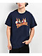 Thrasher Sucka Free Navy T-Shirt - Thumbnail image 1 of 2