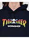Thrasher x Alien Workshop Spectrum Navy Hoodie - Thumbnail image 3 of 3
