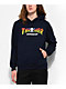 Thrasher x Alien Workshop Spectrum Navy Hoodie - Thumbnail image 1 of 3