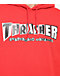 Thrasher x Baker Red Hoodie