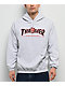 Thrasher x Spitfire Bighead Outline Grey Hoodie - Thumbnail image 1 of 2
