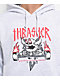 Thrasher x Toy Machine Monster Gram Heather Grey Hoodie - Thumbnail image 3 of 3