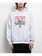 Thrasher x Toy Machine Monster Gram Heather Grey Hoodie - Thumbnail image 1 of 3