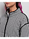 Thread & Supply Black Gingham Quilted Jacket - Thumbnail image 3 of 5