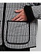Thread & Supply Black Gingham Quilted Jacket - Thumbnail image 4 of 5