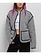 Thread & Supply Black Gingham Quilted Jacket - Thumbnail image 2 of 5