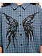 Thread & Supply Butterfly Green Short Sleeve Button Up Shirt - Thumbnail image 3 of 3