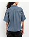 Thread & Supply Butterfly Green Short Sleeve Button Up Shirt - Thumbnail image 2 of 3