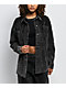 Thread & Supply Corduroy Grey Wash Long Sleeve Button Up Shirt - Thumbnail image 1 of 4