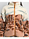 Thread & Supply Desert Inn White & Brown Sherpa Jacket - Thumbnail image 3 of 5