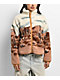 Thread & Supply Desert Inn White & Brown Sherpa Jacket - Thumbnail image 1 of 5