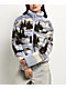 Thread & Supply Ice Mountain Blue & White Sherpa Jacket - Thumbnail image 1 of 6