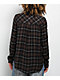 Thread & Supply Orion Brown & Black Plaid Long Sleeve Flannel Shirt - Thumbnail image 2 of 3